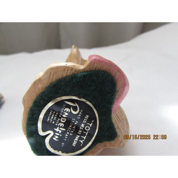 Vintage mice and rabbit bunny mice monk sick bunnies England Pendelton - Picture 11 of 15